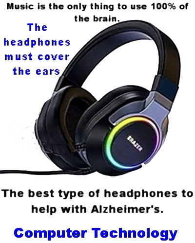 Headphones to help with Alzheimer's