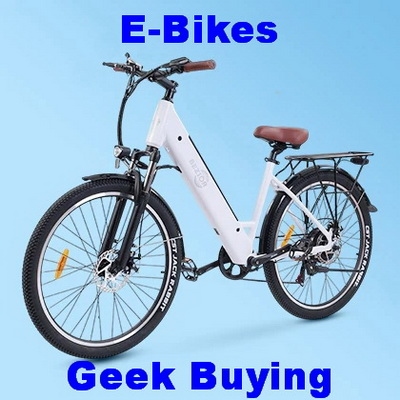 E-Bikes from Geek Buying