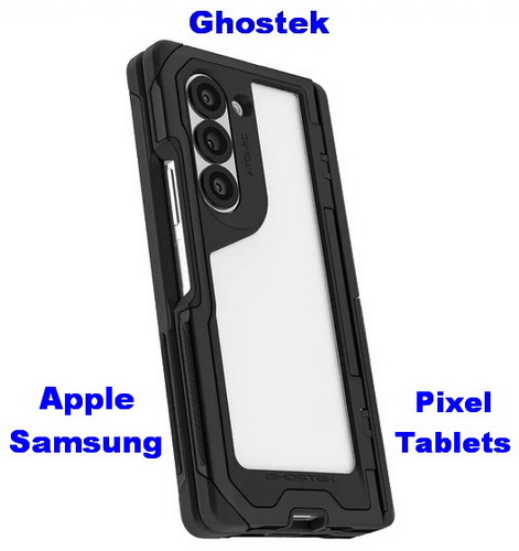 Phones and tablets from Ghostek Apple Samsung and Pixel
