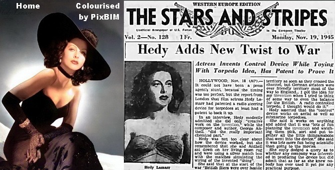 Home Hedy Lamarr actress supermodel and inventor of early wifi